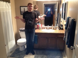 Look at the size of that bathroom.